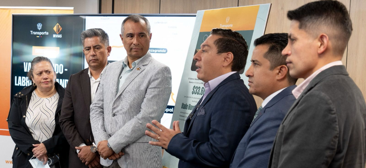 Invías y gobernación de Boyacá suscribieron la incorporación de recursos al acuerdo Pacto Bicentenario por $33.663 millones