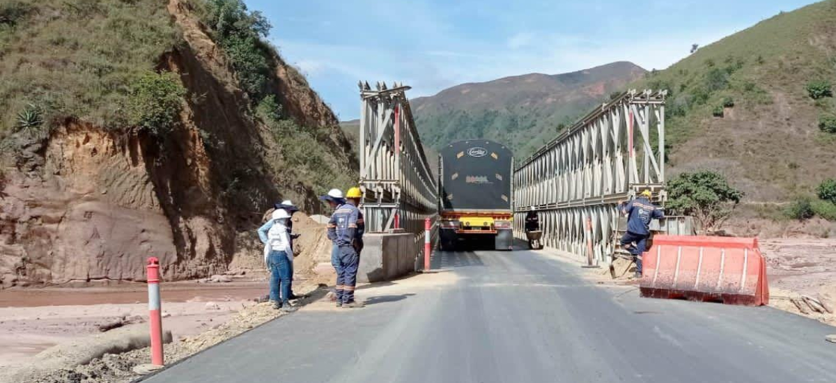 Invías adjudicó contrato para adquisición de 11 puentes modulares metálicos para la atención de emergencias en la red vial nacional