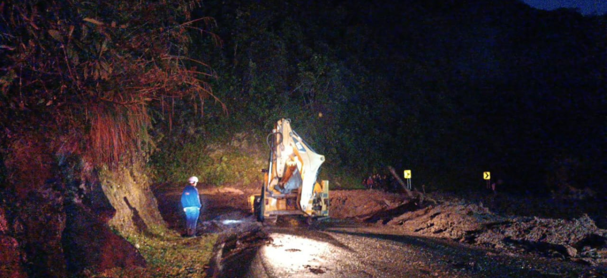 Invías atiende emergencia en Nariño generada por lluvias y evalúa medidas para dar tránsito seguro en la zona