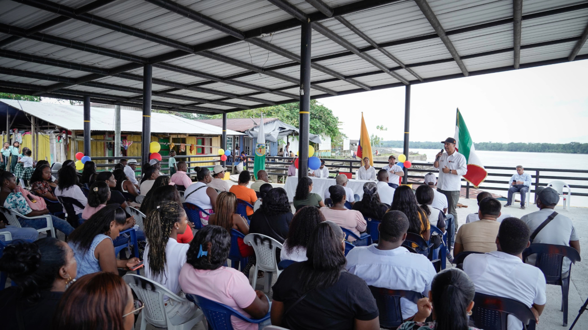 Invías entregó muelle fluvial y firmó convenios con cabildos indígenas y Juntas de Acción Comunal por $3.024 millones, en Vigía del Fuerte, Antioquia