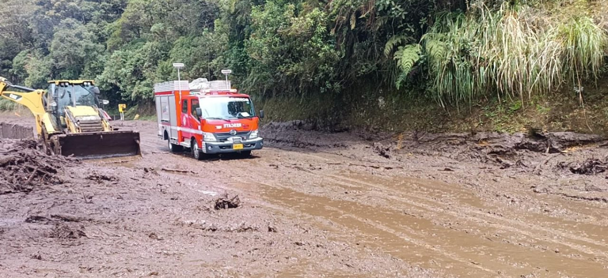 Invías habilita paso a un carril en el corredor Pasto – La Piscicultura, Nariño