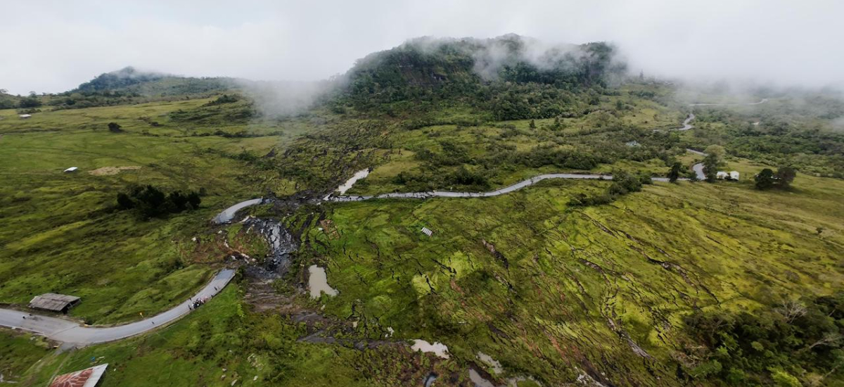 Invías atiende emergencias presentadas en Santander ocasionadas por las fuertes lluvias