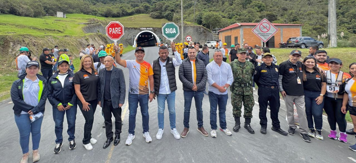 Luego de 100 días de trabajo, el Gobierno nacional llevó a cabo la reapertura del Túnel Daza, en Nariño