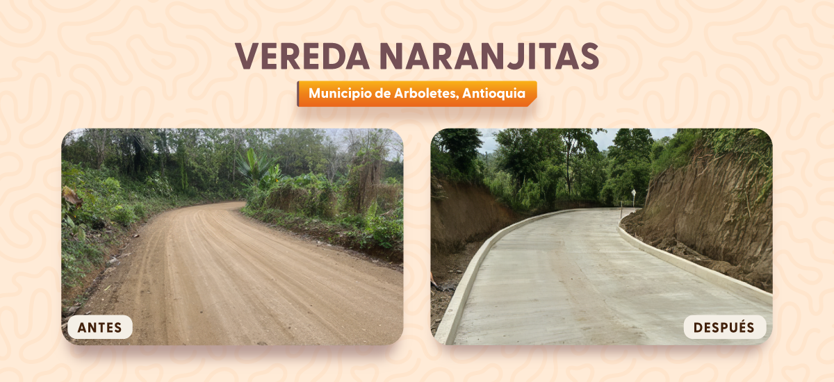 Invías beneficia a más de 1.500 habitantes en zona rural de Arboletes, Antioquia