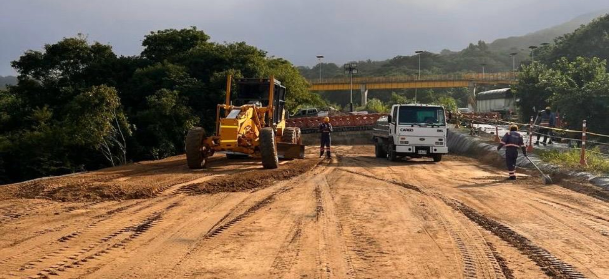 Una nueva obra de compensación arranca con el contrato de atención del sitio crítico en el km 86 de la vía Cartagena - Barranquilla