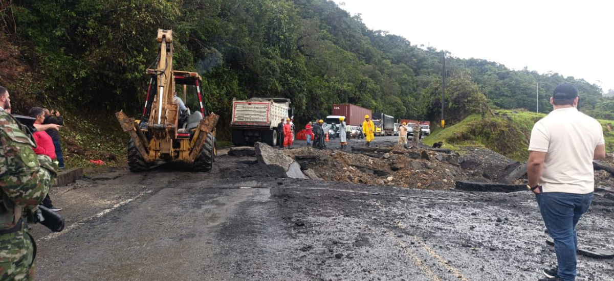 Invías rechaza atentados que ponen en riesgo a las comunidades y destruyen la infraestructura vial en Antioquia