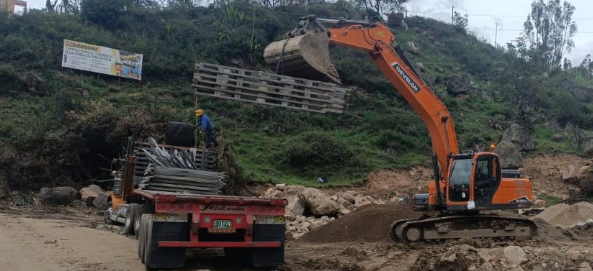 Llegó la estructura metálica a Socha para la prolongación del puente El Boche, en Boyacá