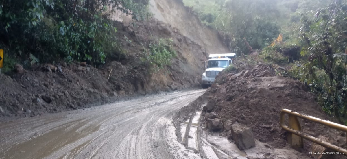 Invías informa que se habilita paso a un carril cada hora y media en el corredor La Unión – Sonsón sector Guayaquil, Antioquia