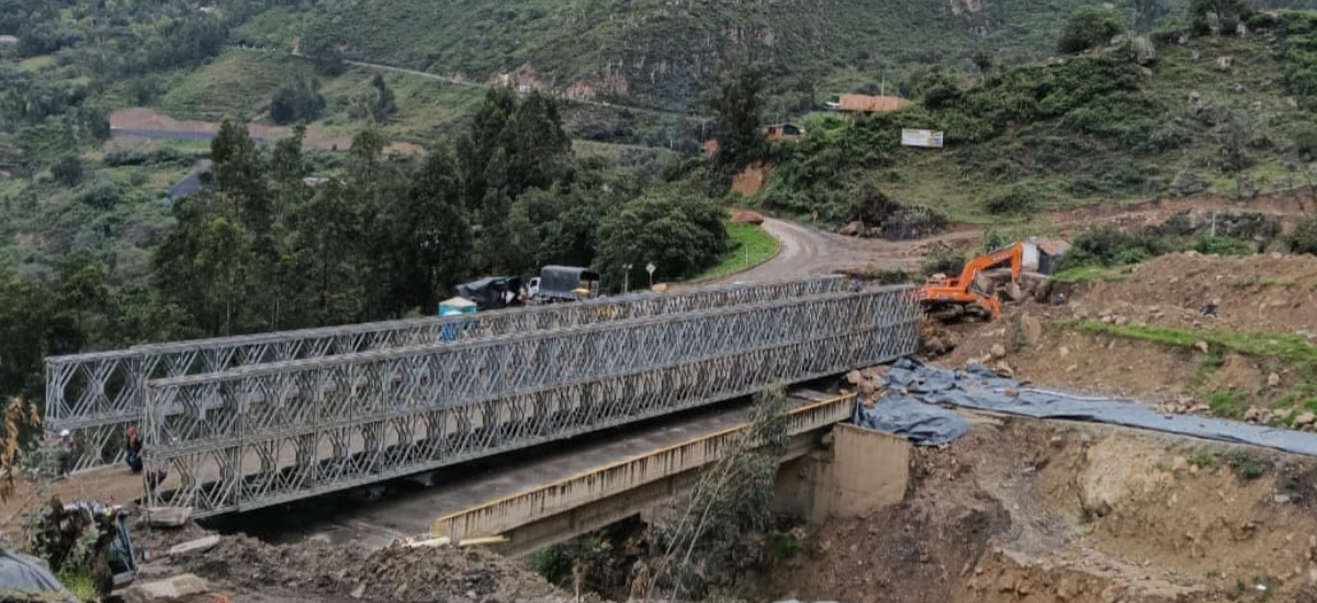 Invías habilita el tránsito total por el puente El Boche, en la vía Belén – Sácama, en Boyacá