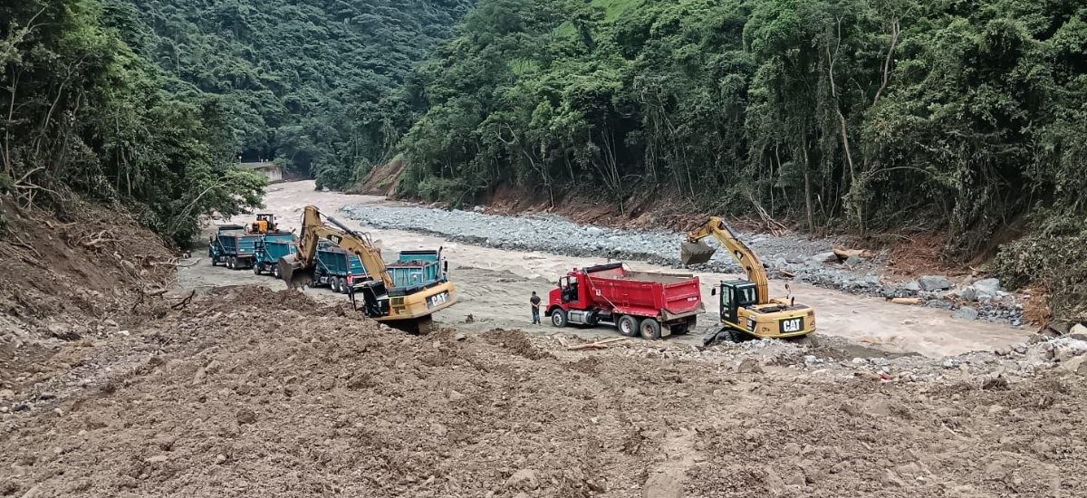 Tránsito por el Par Vial Alto de Daza, en Nariño, fue habilitado sin restricciones