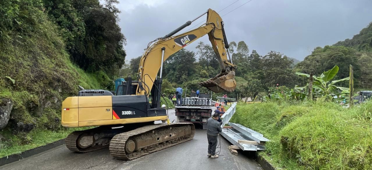 Este martes inicia el montaje del puente metálico sobre el río Negro en Putumayo