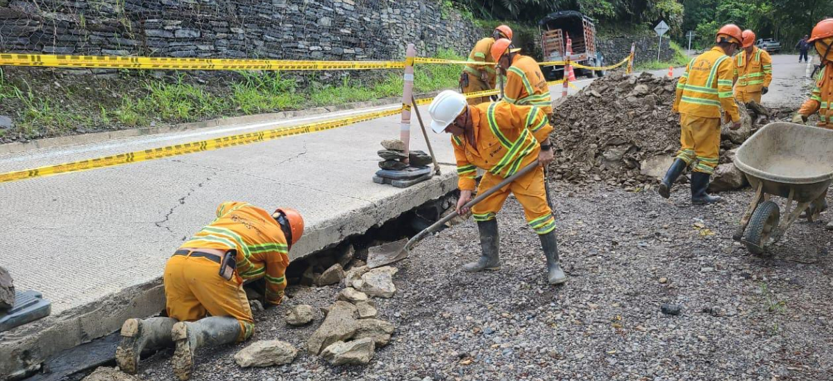 Durante 2025, Invías ha atendido 664 emergencias, producto de la temporada de lluvias en el país