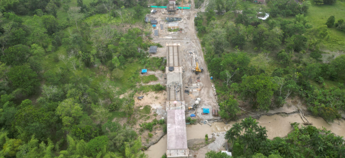 En Putumayo, avanzan obras del proyecto Villagarzón – San José del Fragua