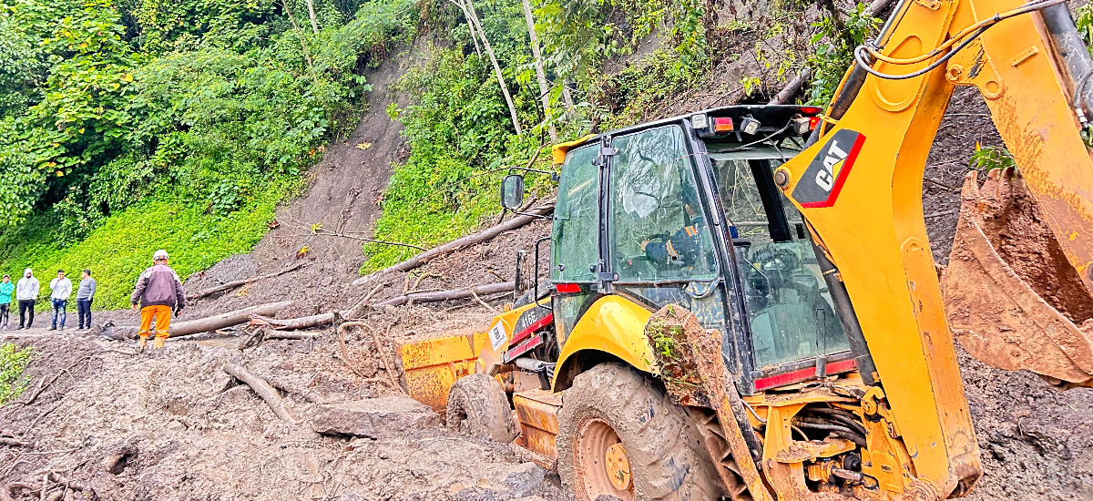 Cierre total por deslizamiento en km 38 de la vía La Lejía - Saravena, Norte de Santander