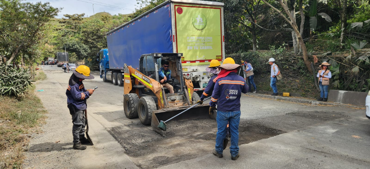 Invías continúa mantenimiento activo corredores de la Vía Panamericana entre Nariño y Cauca
