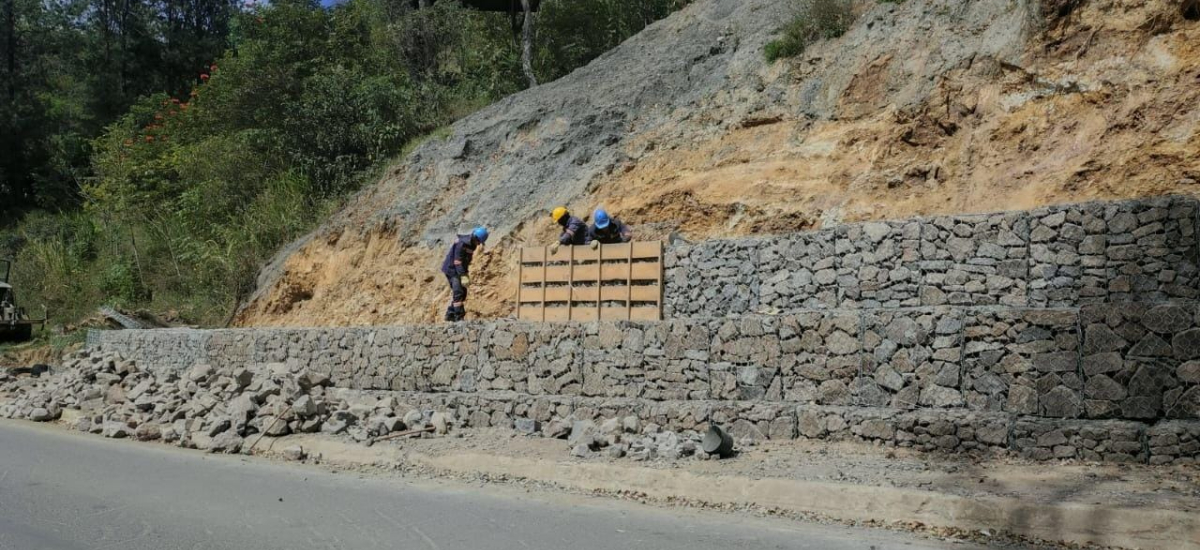 Finalizan obras de fresado en un sector del peaje El Bordo, Nariño