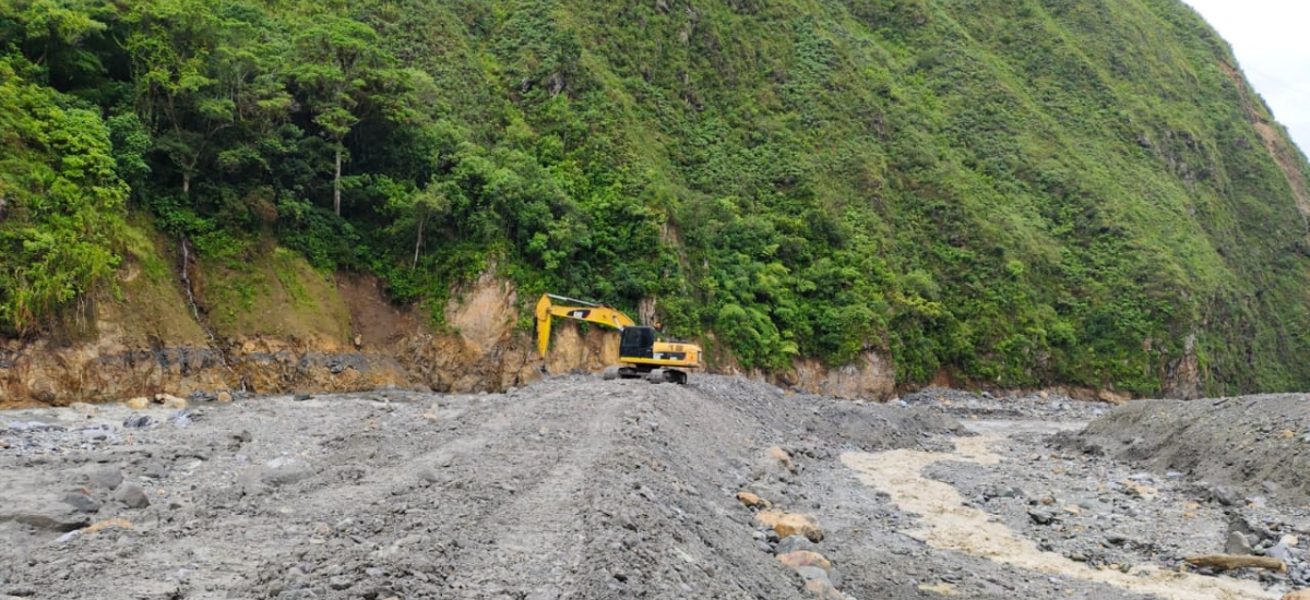 Invías avanza en construcción de jarillón, en la vía Bogotá- Villavicencio