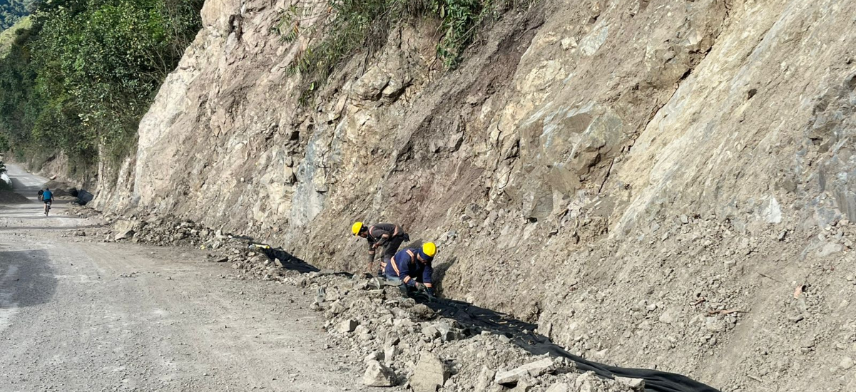 Invías mejora la conexión vial entre La Plata y la Candelaria, en el Huila