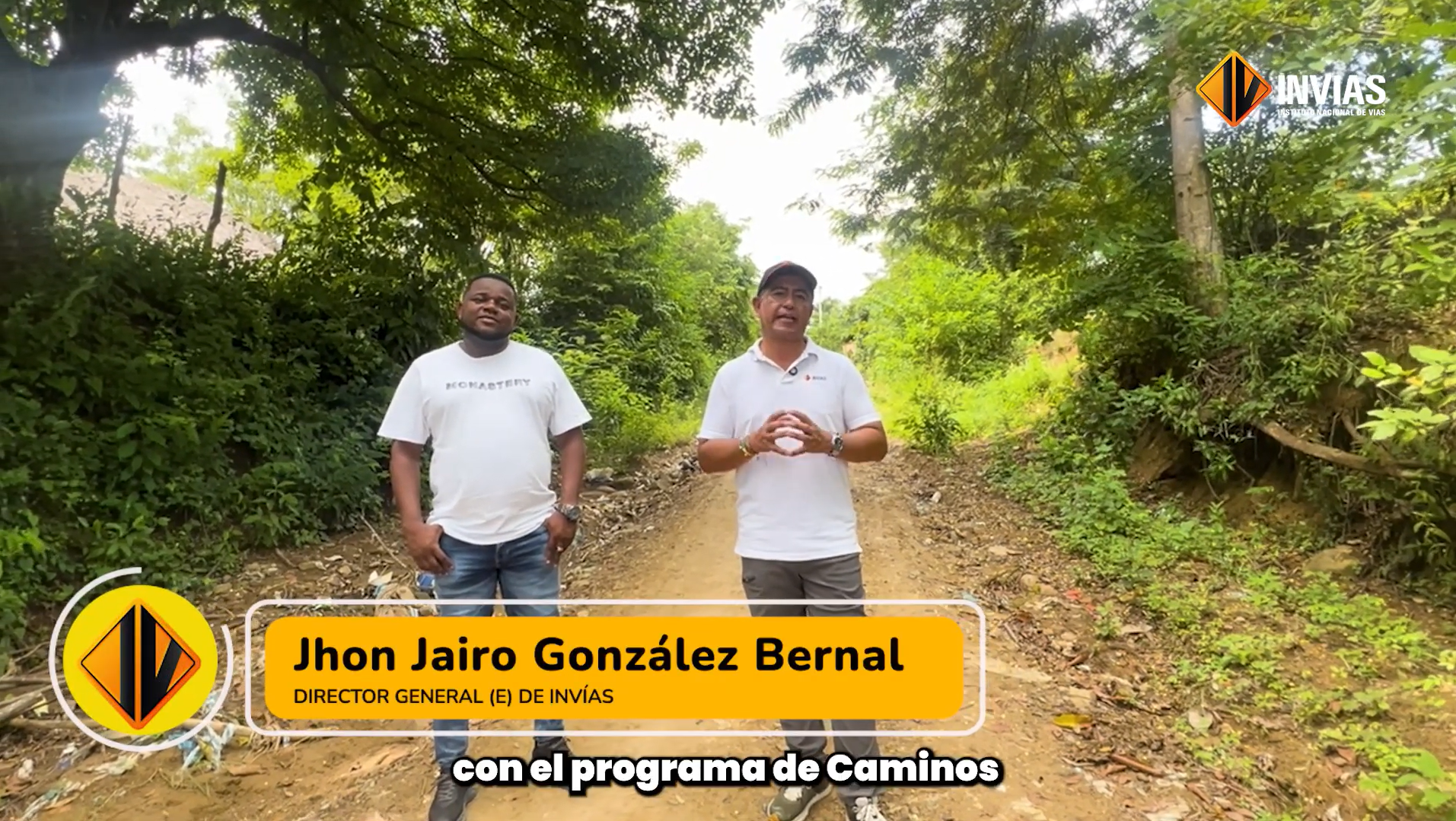 Comunidad palenquera lidera obras viales con apoyo del Gobierno Nacional