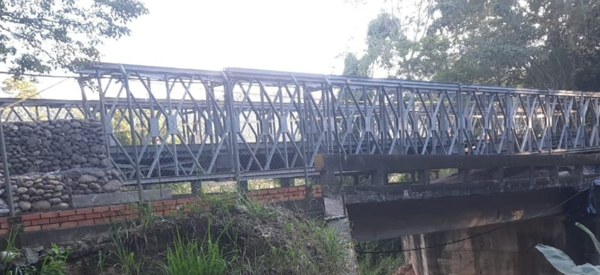 Invías finalizó instalación de puente provisional y habilitó paso para todo tipo de vehículos en Sardinata