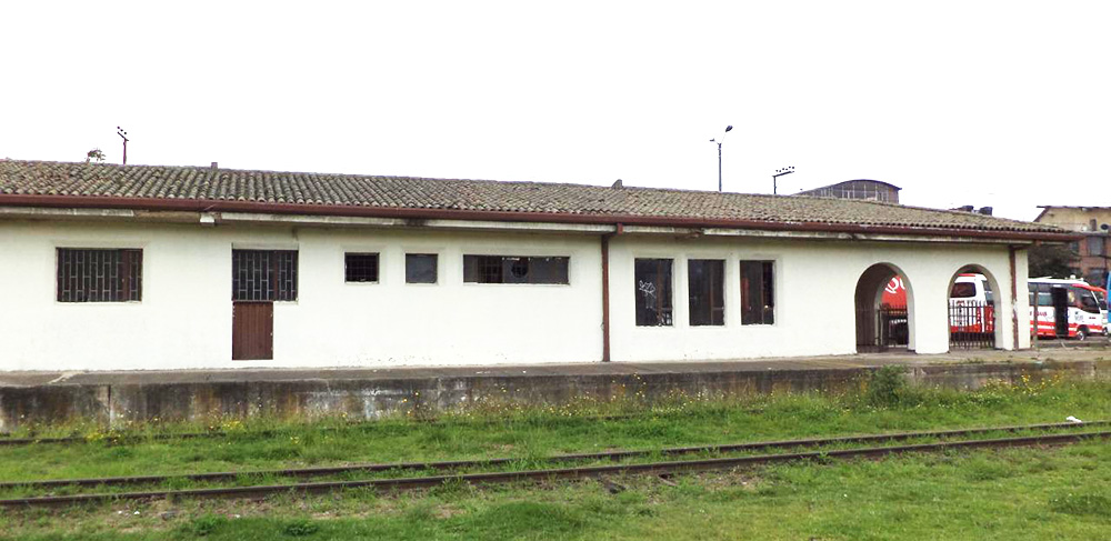 Fotografía actual de la estación férrea de Facatativá
