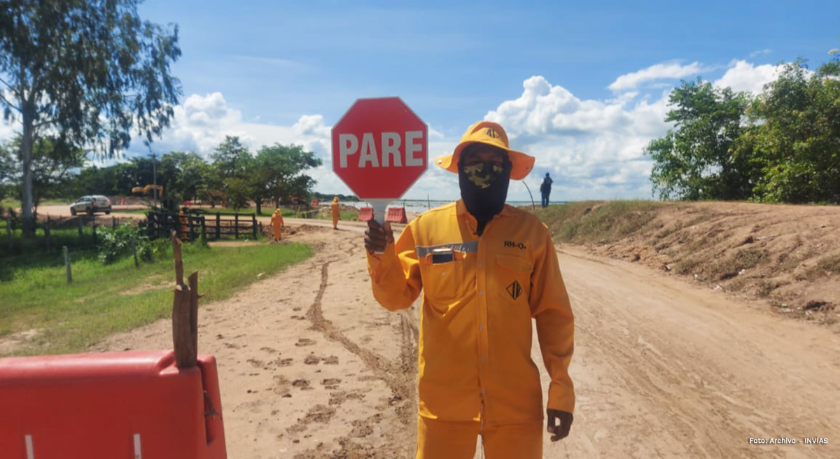 Fotografía de los trabajos de atención de la emergencia.