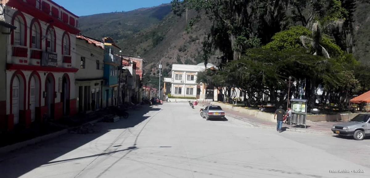 Fotografía municipio San Andrés, Santander.