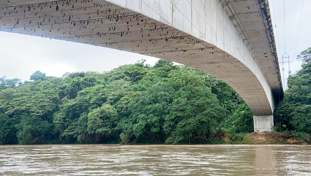Fotografía de puente en el Chocó.