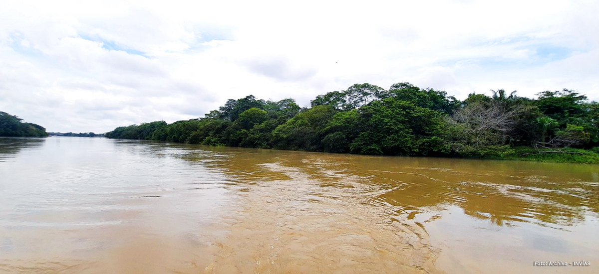 Fotografía del río Sinú.