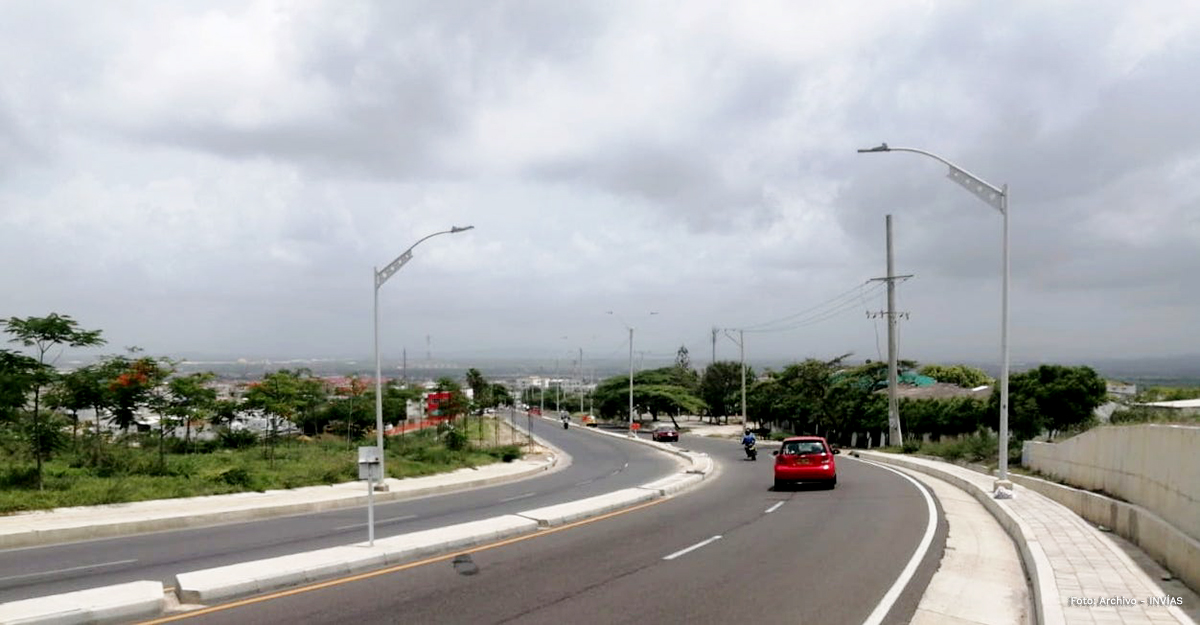 Fotografía de la conexión al puerto de Barranquilla (carrera 38).