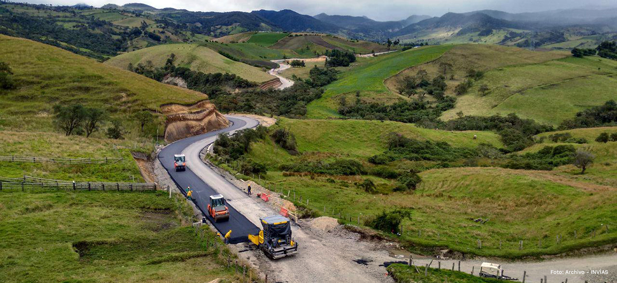 Fotografía panorámica de la Transversal Libertador.