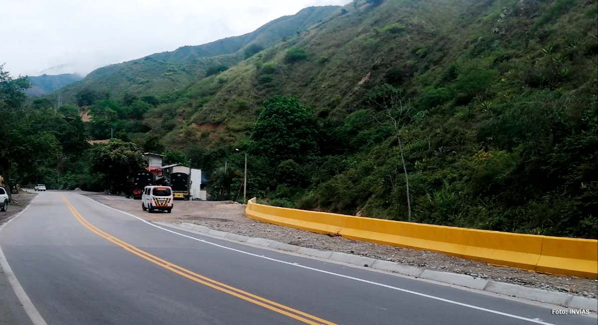Fotografía de la vía Pescadero - Piedecuesta.
