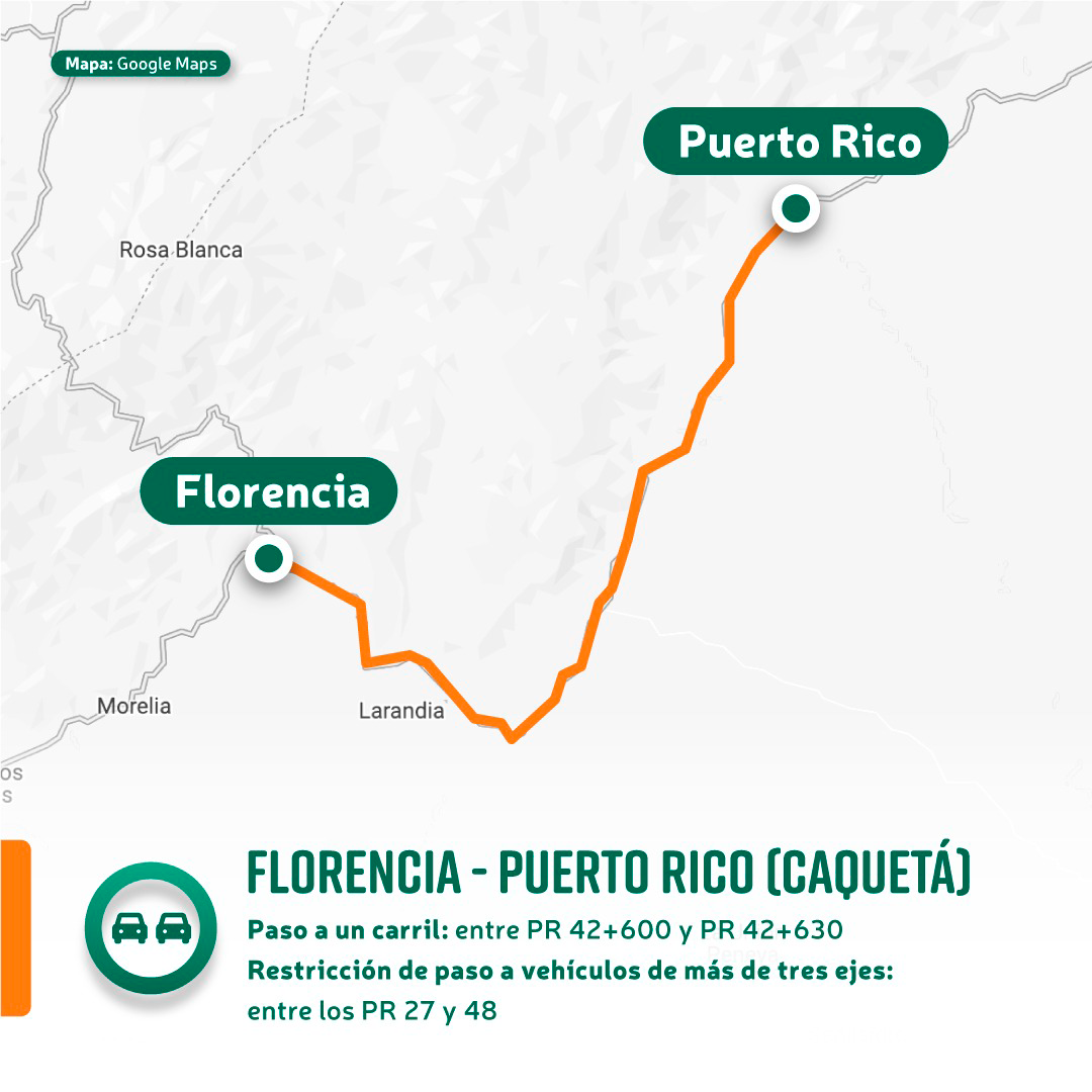 Ilustración del mapa de Florencia - Puerto Rico.