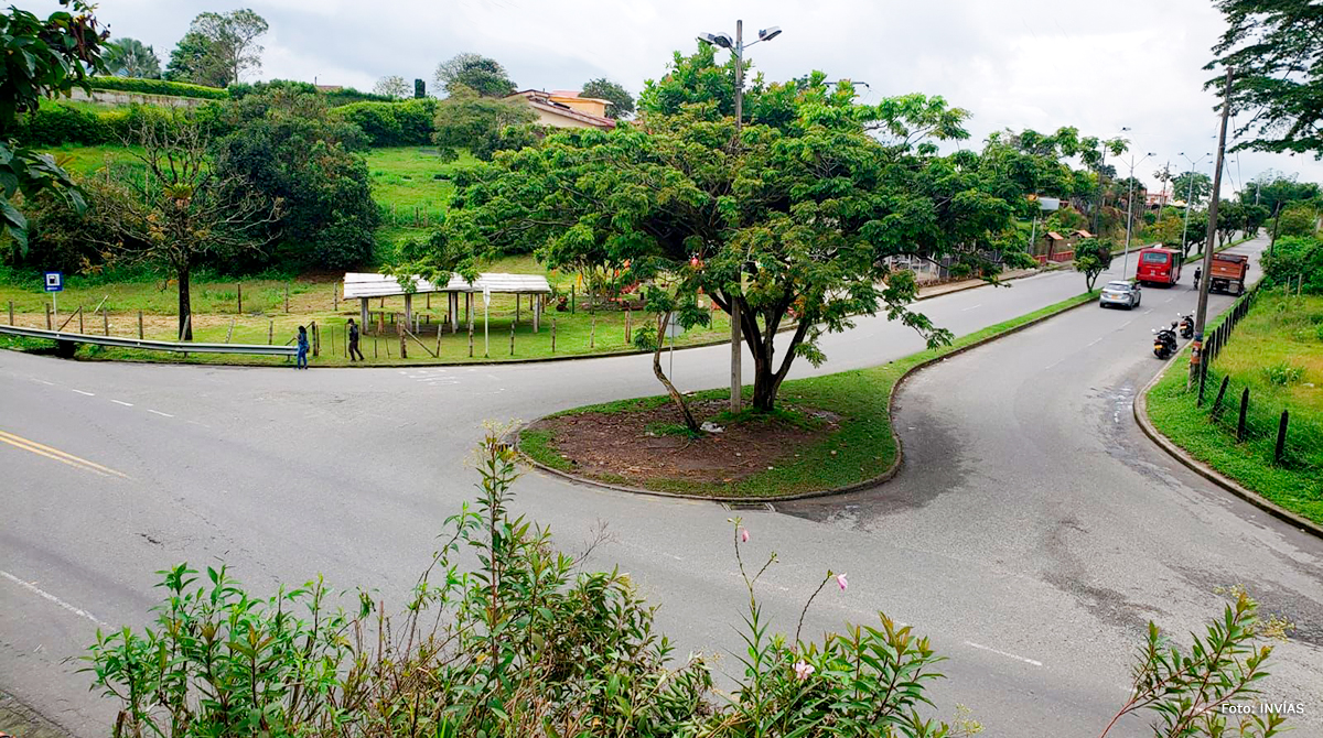 Fotografía de obras terminadas en el departamento del Quindío.