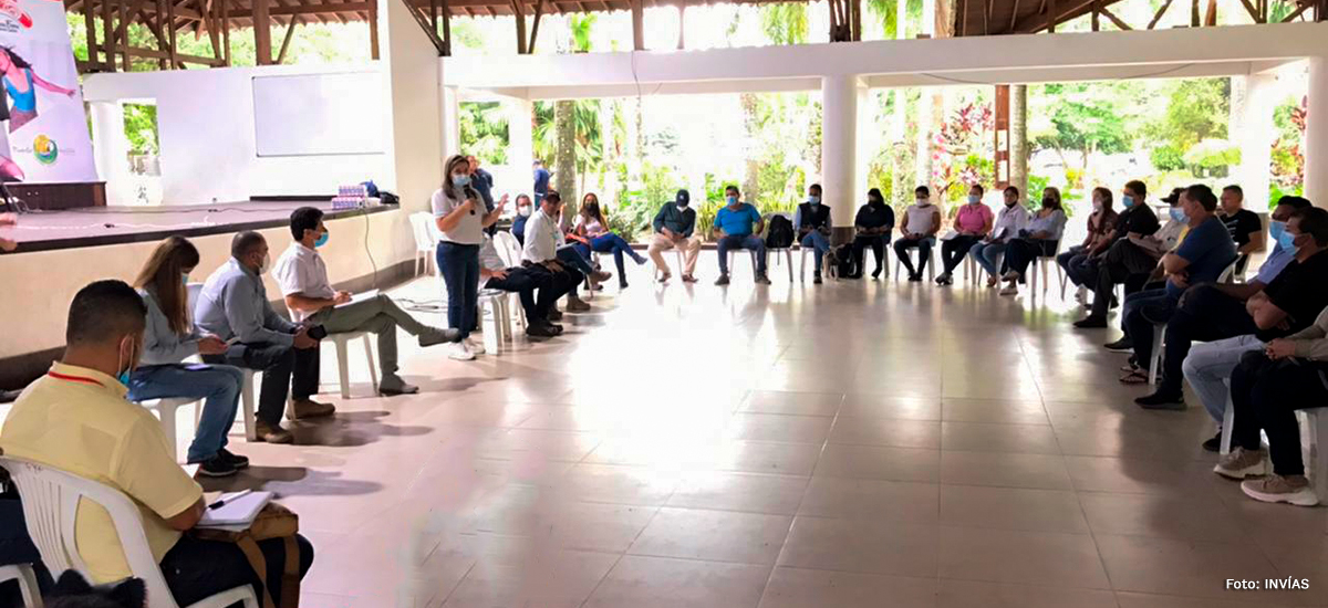 Fotografía de la reunión sostenida con las juventudes del Consejo Municipal de Puerto Gaitán, Meta.