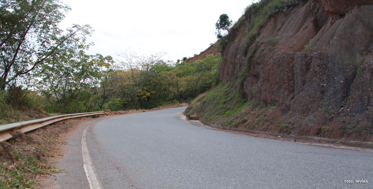 Fotografía de carretera en departamentos que hacen parte de la Reactivación 2.0.