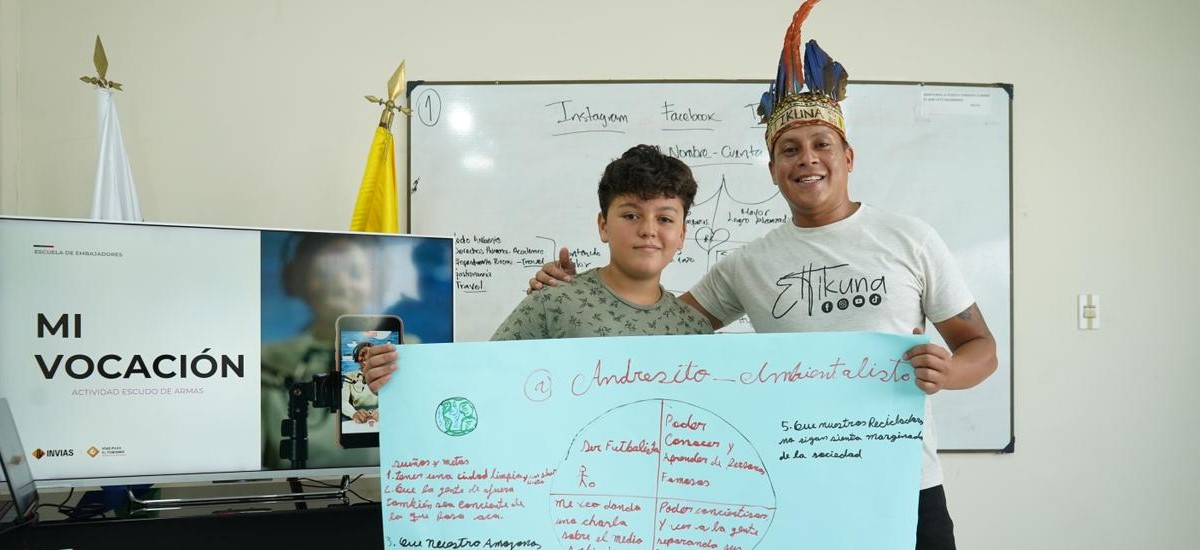 Fotografía amazonas familias