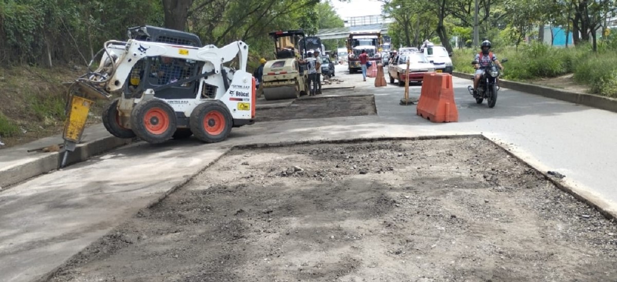 Fotografia Obras vias