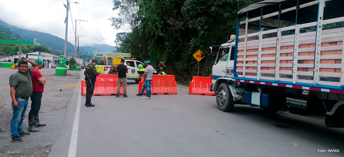 Fotografía de la vía transversal del Cusiana.