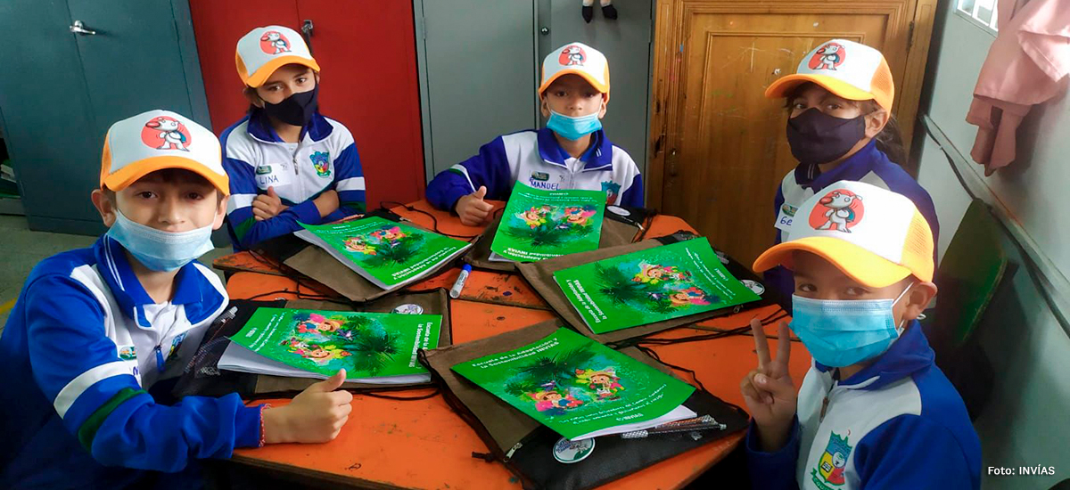 Fotografía de los estudiantes de la Institución Educativa Departamental Las Villas (sede Susaguá) del municipio de Cogua.