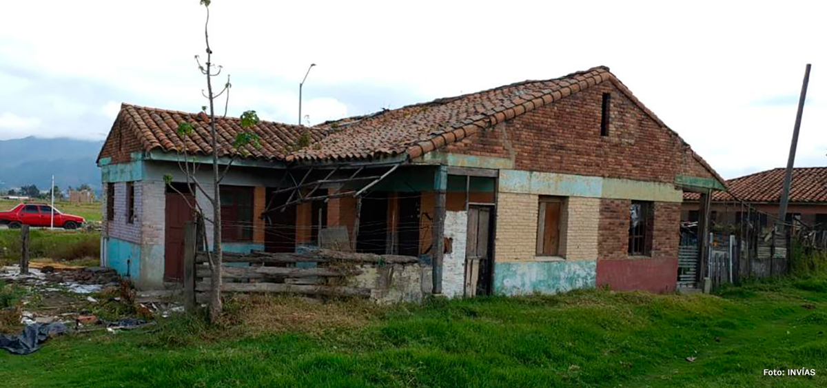 Fotografía del estado precursor del campamento férreo de Sogamoso.