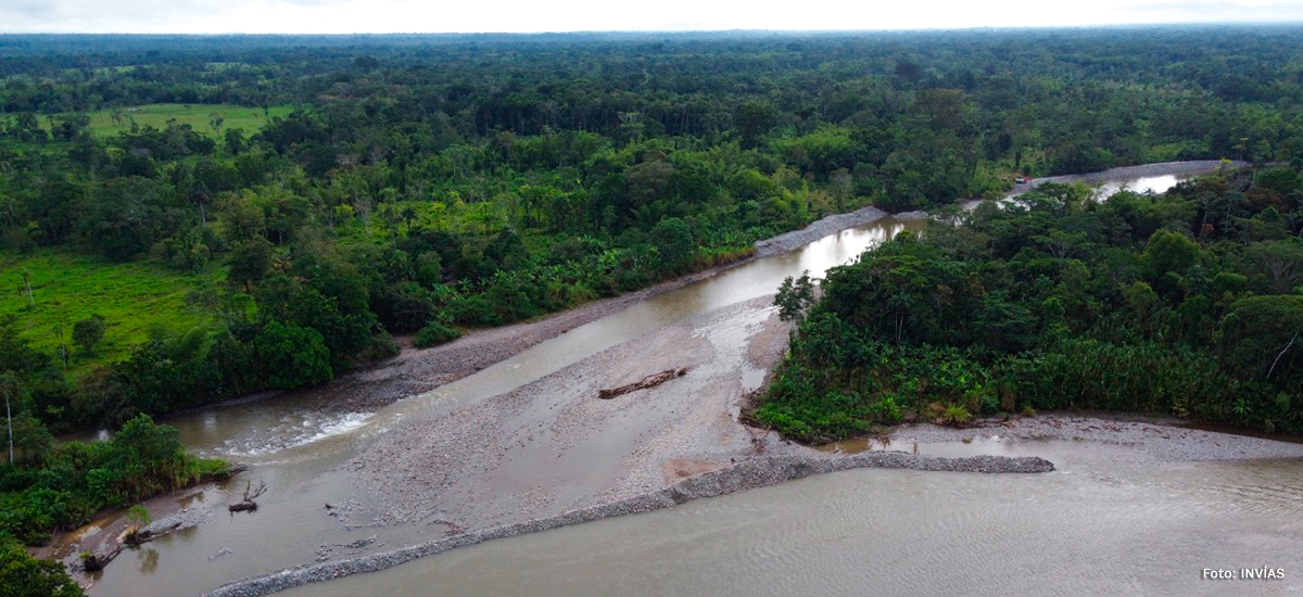 Fotografía aérea donde se construye el programa Reactivación 2.0