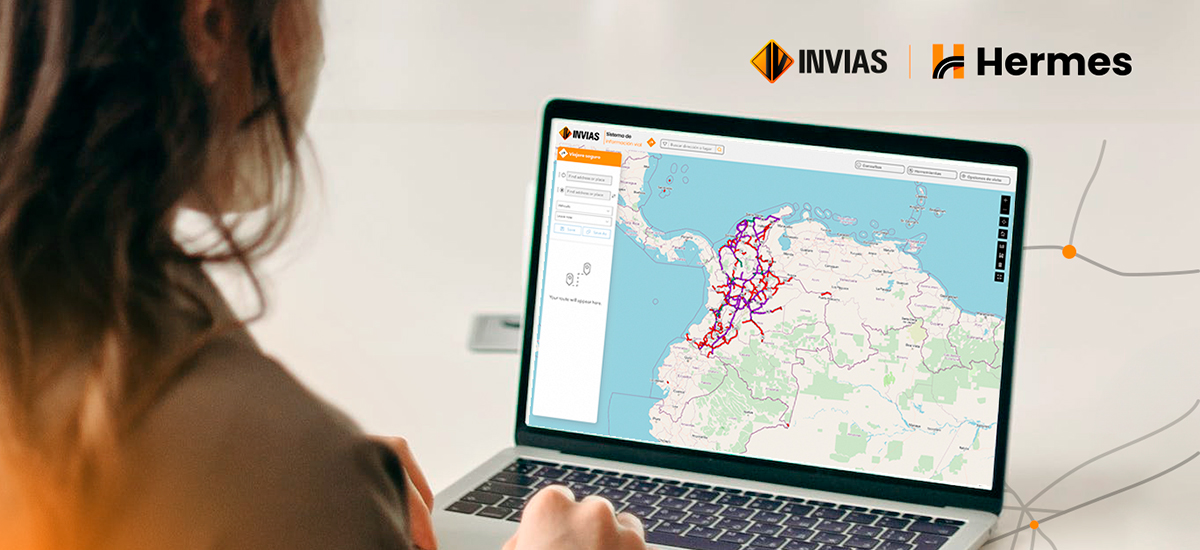 Ilustración de consulta en el sitio web del Sistema de Información Vial - SIV.