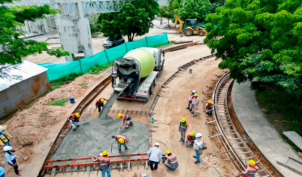 Fotografía de vía en el sur de La Guajira que ha hecho parte de la rehabilitación y mantenimiento que ha hecho el INVÍAS entre 2019 y 2023.