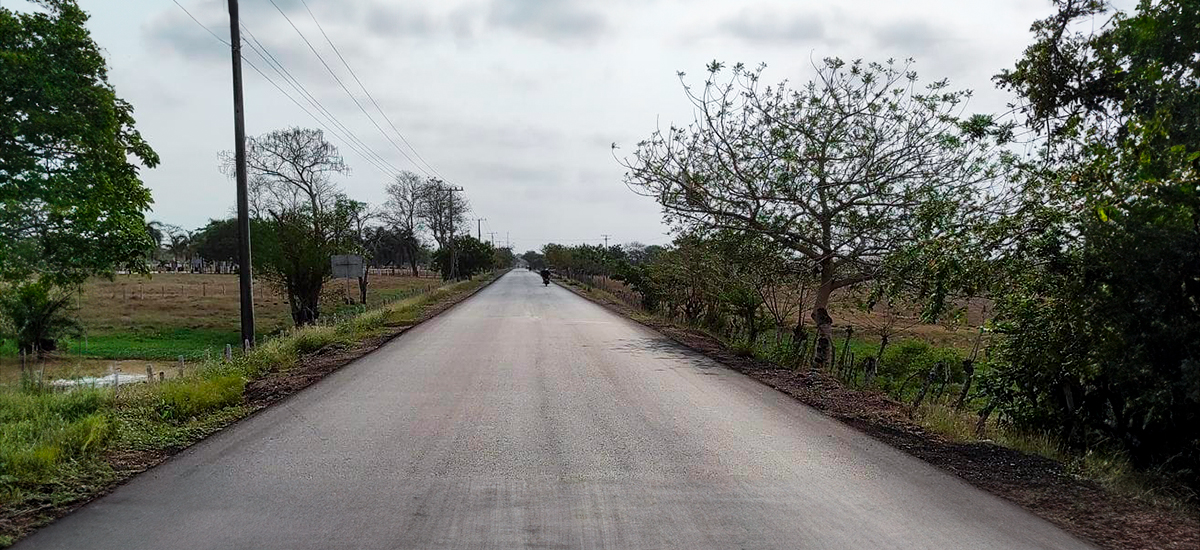 Fotografía de vía que hace parte de las obras del proyecto del Anillo de Macizo Colombiano avanzan en el departamento del Cauca.