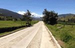 En Chíquiza, Boyacá, Director de INVÍAS entrega vía terciara y firma convenios 