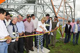 Ministra inauguró la radio ayuda del aeropuerto de Manizales